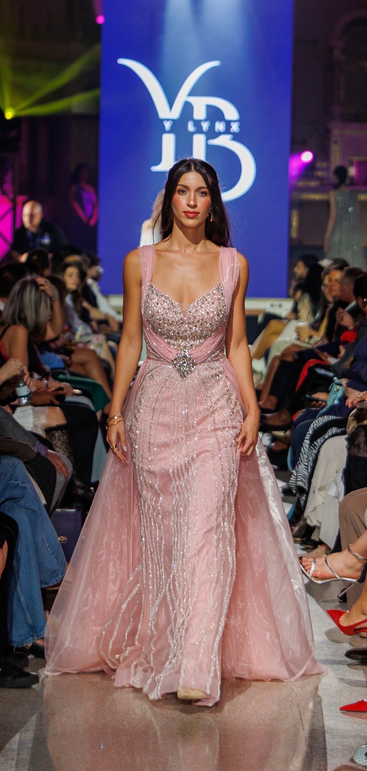 YLYNX Étoile Blush Couture Gown