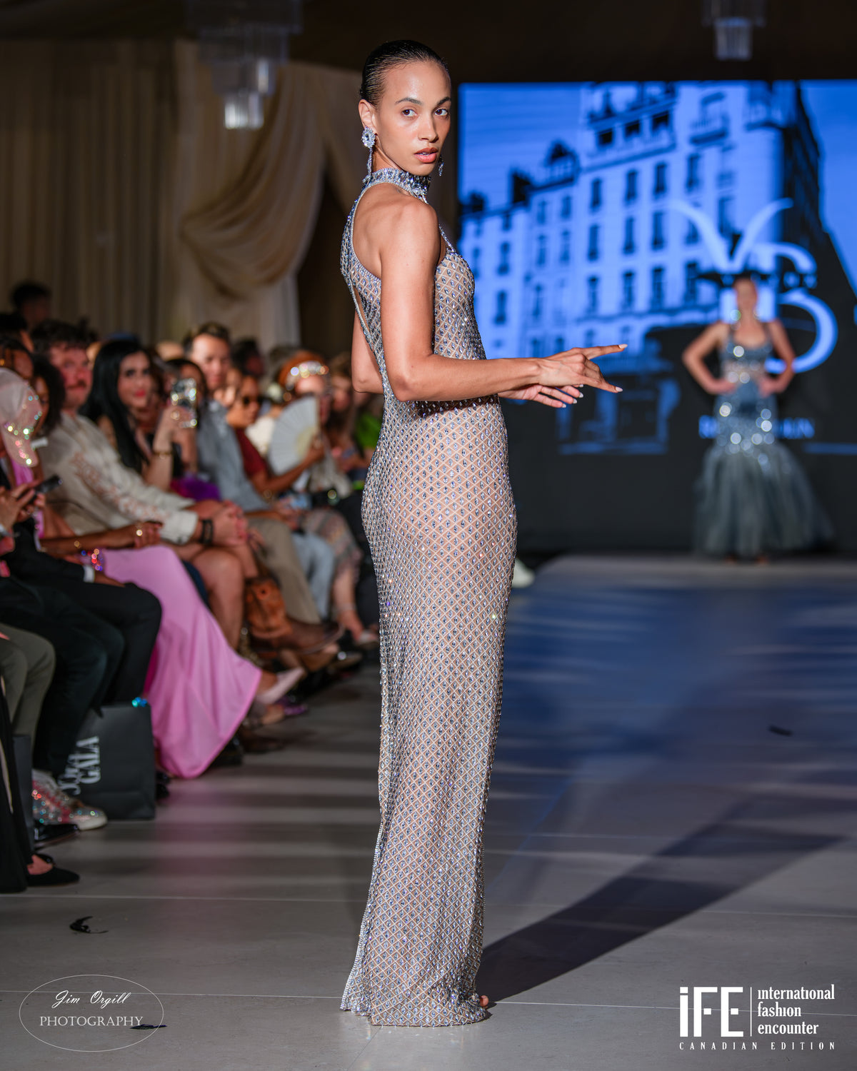 Diamond Eclipse Crystal Gown